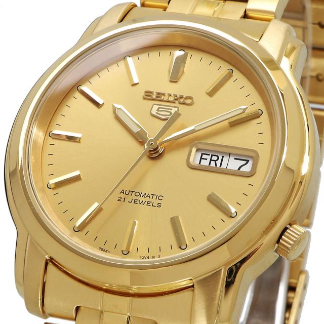 SEIKO 腕時計 セイコー 海外モデル セイコー5 自動巻き ビジネス カジュアル メンズ SNKK76K1_1