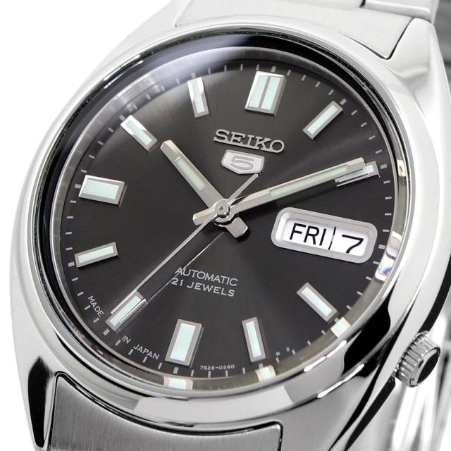 SEIKO 腕時計 セイコー 海外モデル MADE IN JAPAN セイコー5 自動巻き ビジネス カジュアル メンズ SNXS79J1