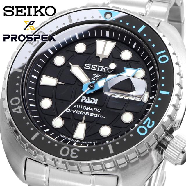 SEIKO 腕時計 セイコー 海外モデル PROSPEX プロスペックス PADI コラボ 自動巻 ダイバーズ SRPG19