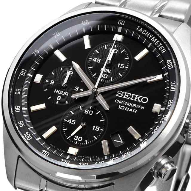 SEIKO 腕時計 セイコー 海外モデル ビジネス カジュアル メンズ クロノグラフ SSB379P1の通販は