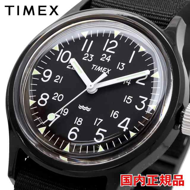 TIMEX 腕時計 タイメックス 時計 人気 ウォッチ TW2R13800 オリジナルキャンパー ブラック 36mm 【国内正規品】｜au PAY  マーケット