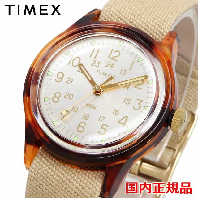 TIMEX 腕時計 タイメックス 時計 人気 ウォッチ TW2T96100 オリジナルキャンパー トータス 29mm 【国内正規品】｜au PAY  マーケット