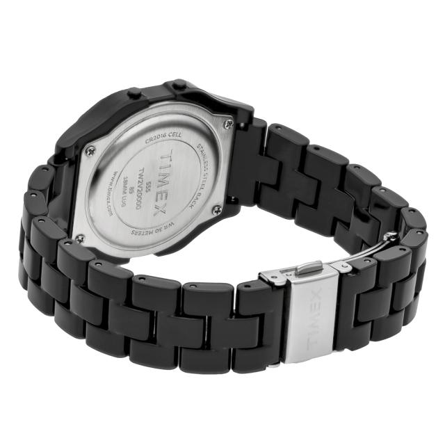 TIMEX 腕時計 タイメックス 人気 TW2V20000 クラシック・タイル コレクション クラシックデジタル ブラック 【国内正規品】_5
