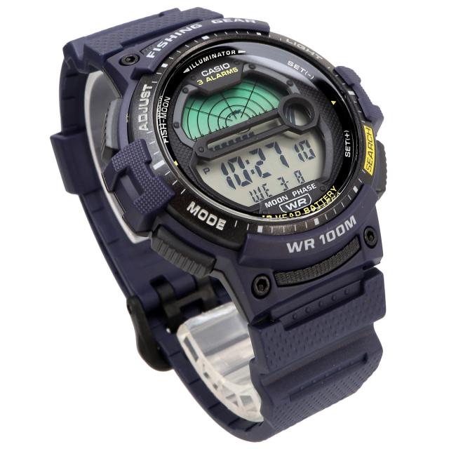 Casio(カシオ) メンズ フィッシングタイマー クォーツ時計 樹脂 
