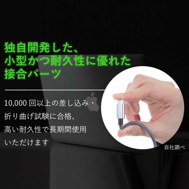 永久保証付き 2m 2本組】 60W対応 USBPD 急速充電ケーブル USB-C Type-C C to C typec PD対応 USB2.0  480Mbps データ転送 充電コード cの通販はau PAY マーケット - STABILIST スタビリスト