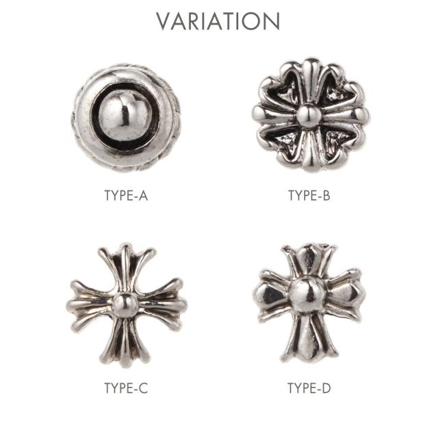 福袋 CHROME HEARTS Hearts ピアス(片耳用)（Chrome クロス スカル アクセサリー