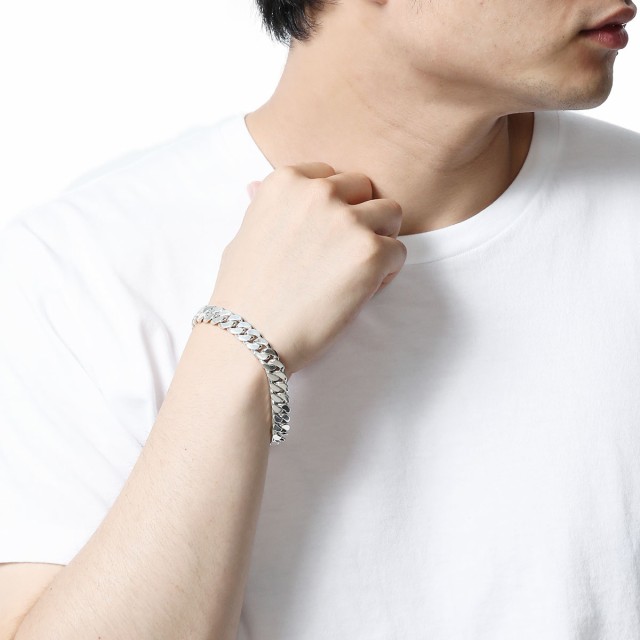 ブレスレット レディース メンズ シルバー925 チェーン 太め 重 ブレスレット レディース メンズ シルバー925 チェーン 太め 重