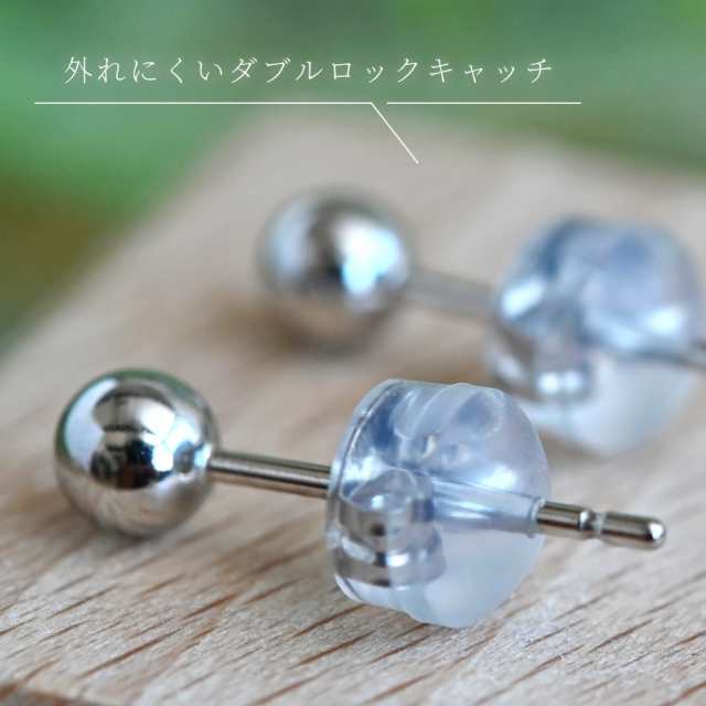 最新商品 ◇新品◇ Pt900 ミラーボール スタッド ピアス 4mm | www