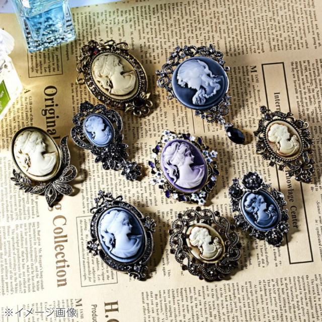 パフェ様専用 希少品 一点もの APA カメオブローチ おしゃれ
