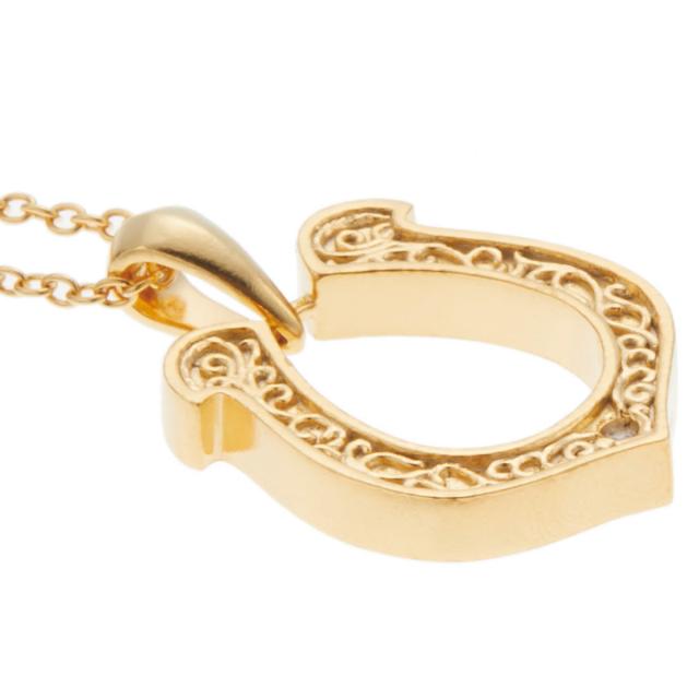 ネックレス メンズ シルバー925製 ダイヤモンド K23コーティング Royal Stag Zest 馬蹄 ホースシュー 1粒 ワンストーン ゴールド シンプル お揃い ペアにも 恋人 彼氏 おしゃれ 記念日 誕生日 プレゼント ギフト 送料無料の通販は