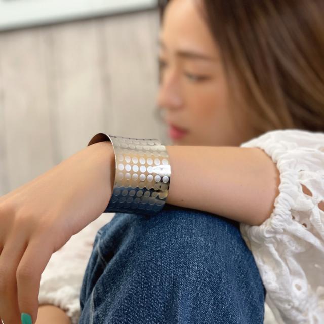 良品☆ジバンシィ 4Gパドロックスモール ブレスレット　バングル カデナ レザー 良品☆ジバンシィ 4Gパドロックスモール ブレスレットバングル
