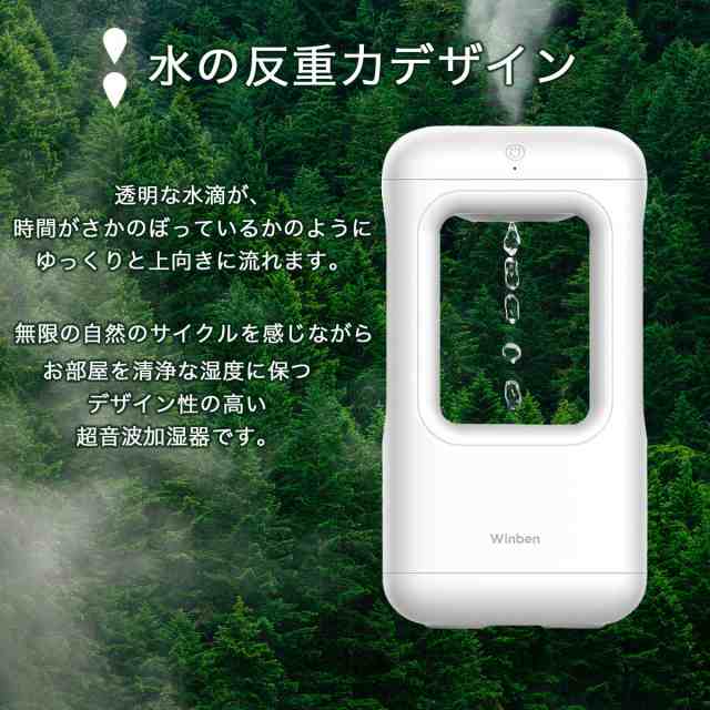 加湿器 卓上 usb おしゃれ 超音波式 ミスト 500ml 充電式 除菌 抗菌 送料無料 超音波式加湿器 卓上 オフィス LEDライト 小型  コンパクト の通販はau PAY マーケット - World Select 「auPAY マーケット店」