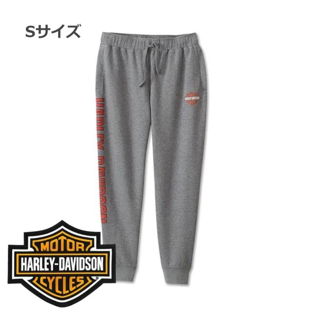 ハーレーダビッドソン 純正 メンズ バー&シールド スウェットパンツ グレー 99196-24VM バイク用品 ばいく 純正 パンツ メンズ 高耐久性