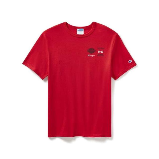 ハーレーダビッドソン 純正 Champion×Harley-Davidson ファナティックT