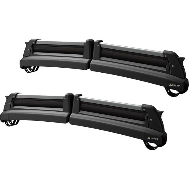 PIAA Terzo(テルッツォ) スキー・スノーボードキャリア TULIPA-G4 両側開き 盗難防止機能付 シルバー