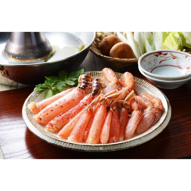 北海道 札幌バルナバフーズ かにしゃぶ3種食べ比べセット 計360g 毛蟹 タラバガニ たらばがに 楚蟹 ずわいがに 食べ比べ_1