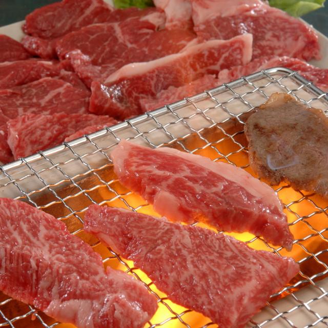 取り寄せ 食い道楽 差し上げ物 肉 三重 霜ふり本舗 松阪牛 焼肉 桃・薔薇 400g