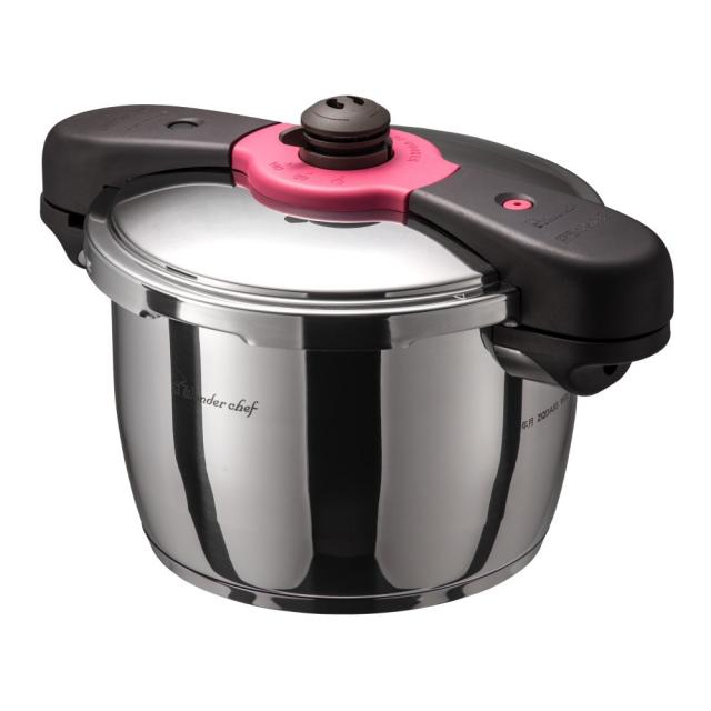 ワンダーシェフ 圧力鍋 電気圧力鍋 本格的 簡単 ワンダーシェフ 魔法のクイック料理 両手圧力鍋 5.5L ZQDA55