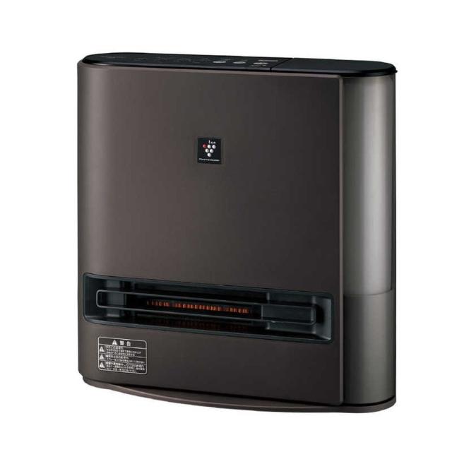 シャープ プラズマクラスター電気暖房機 7000 加湿付電気ファンヒーター HX-SK12 ブラウン系/ダークブラウンの通販は