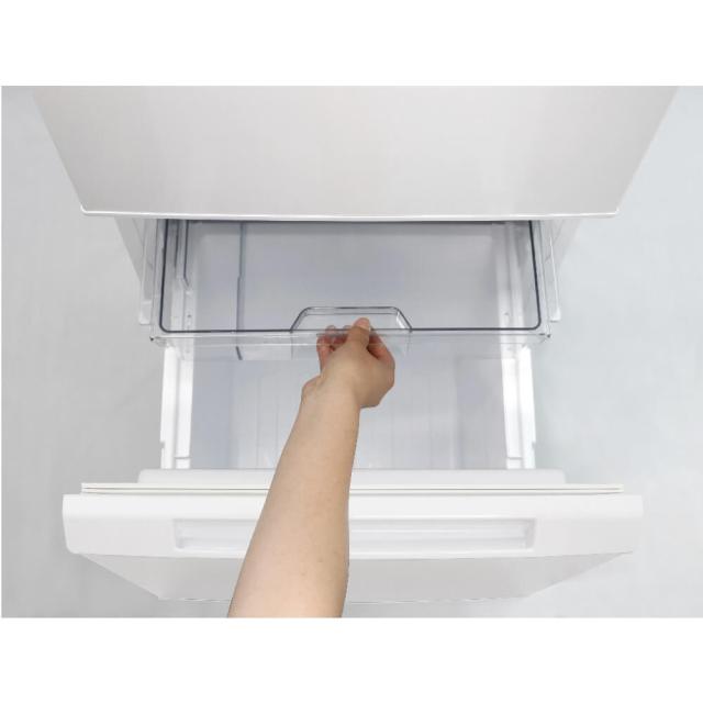 配送のみ/設置取付無し エスケイジャパン 140L 2ドア冷凍冷蔵庫 ファン