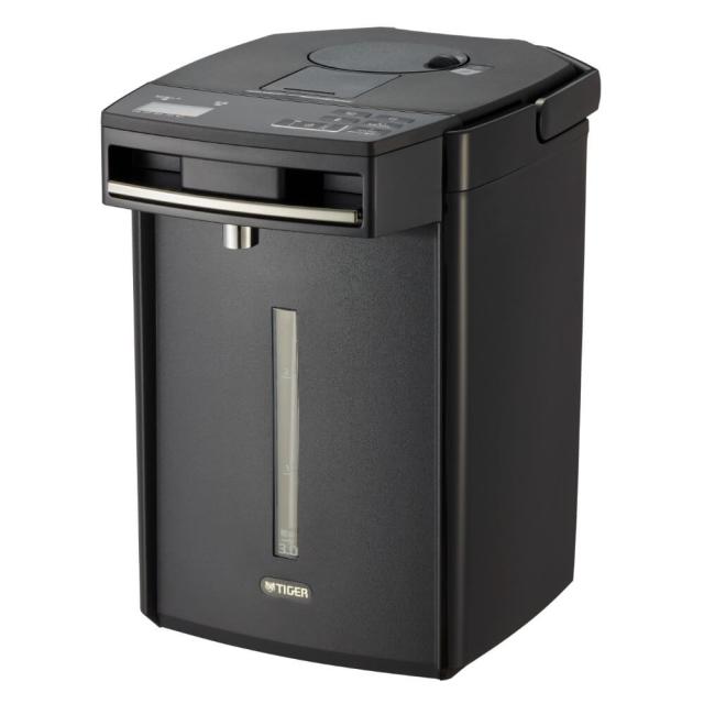 タイガー魔法瓶 電気ポット 蒸気レスVE電気まほうびん ブラック 3L PIM-G300Kぽっと 電気ポット 安全 3L 省エネ 節電 蒸気レスの通販は 13,912円