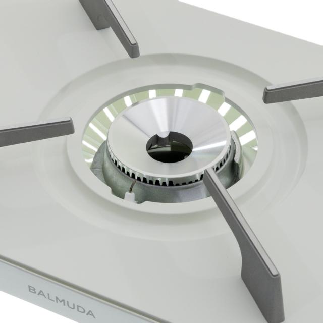 BALMUDA Table Stove 白いこと KGS01JP-WH ガスコンロ こんろ お取りつくろう飾り気の無い 安全性のある 白 白いこと