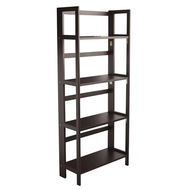 ウィルリミテッド 天然木フォールディングシェルフ4段 SA-04 家具 お洒落 モダンスタイル シンプルデザイン 棚 シェルフの通販は