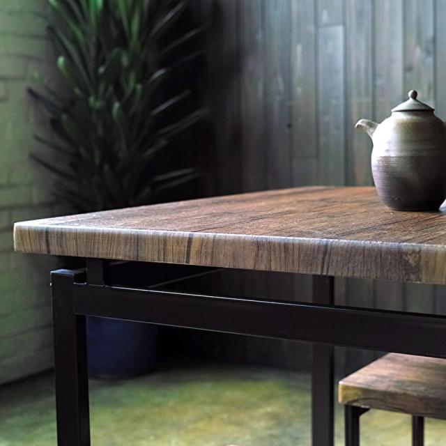 ウィルリミテッド 鉄脚ダイニングテーブル GRAIN(グレイン) 家具 お洒落 モダンスタイル シンプルデザイン テーブルの通販は