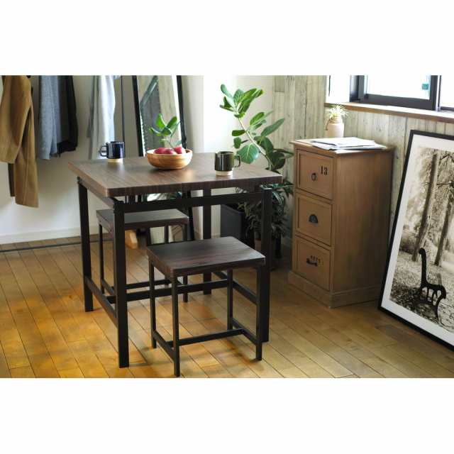 ウィルリミテッド 鉄脚ダイニングテーブル GRAIN(グレイン) 家具 お洒落 モダンスタイル シンプルデザイン テーブルの通販は