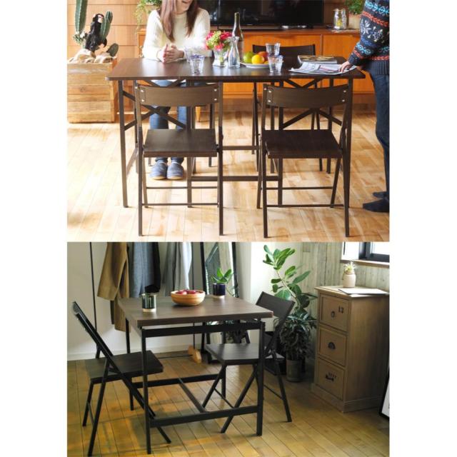 ウィルリミテッド 鉄脚折りたたみダイニングチェア 2脚セット Butterfly ブラック FTS-45BK モダンスタイル お洒落 オシャレ インテリア 椅子 いす_9