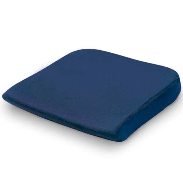 テンピュール シートクッション ダークブルー クッション コンパクト シート 車用 快適 低反発 ドライブの通販は