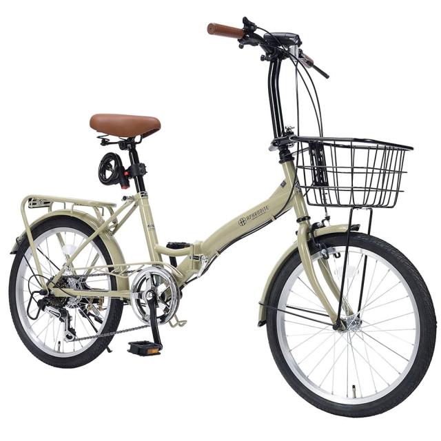 池商 折畳自転車20インチ 6段ギア オールインワン MF209 自転車 じてんしゃ 折り畳み 組み立て済み 6段ギア_2