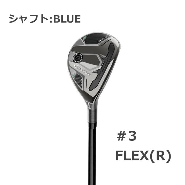 テーラーメイドゴルフ Qi35 MAX レスキュー 2025 DIAMANA BLUE TM60 ゴルフ ゴルフ用品 QI Qi 35 MAX UT ブラック ゴルフクラブ