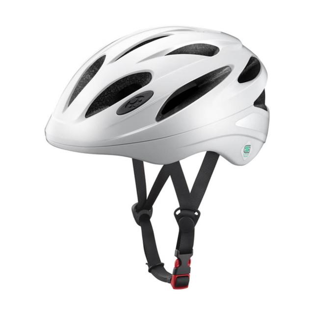 OGK KABUTO Schoolmet 軽涼ヘルメット M ホワイト SN-13M OGKカブト ヘルメット 自転車 通学 高校生 中学生 軽量 安全
