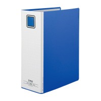 ファイル ｉｉｍｏ パイプ式ファイルエコノミー両開きＡ４縦　青　１０冊 EM-FURT6100BX10の通販は