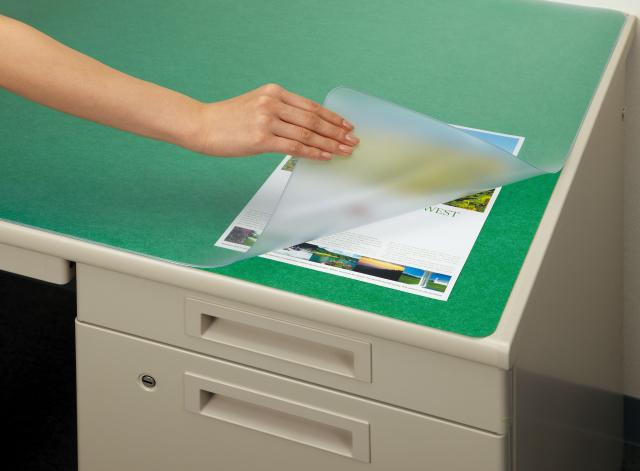 デスクマット カウネット デスクマット　１．５ｍｍ　仕様：下敷きあり　１１９５×６９５ｍｍ 4184-3093の通販は