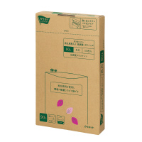 カウネット 取り出しやすい再生原料入り低密度　ポリバッグ　９０Ｌ　乳白　１００枚 4264-1209の通販は 8,206円