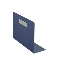 カウネット スタぴとブックエンド　Ａ４Ｌ型ヨコ　ネイビー　１組（２枚入） 4303-8749の通販は