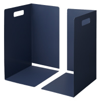 カウネット タテヨコ書類ピッタリサイズ　ブックエンドＡ３ネイビー　１組（２枚入） 4858-5880の通販は 7,674円