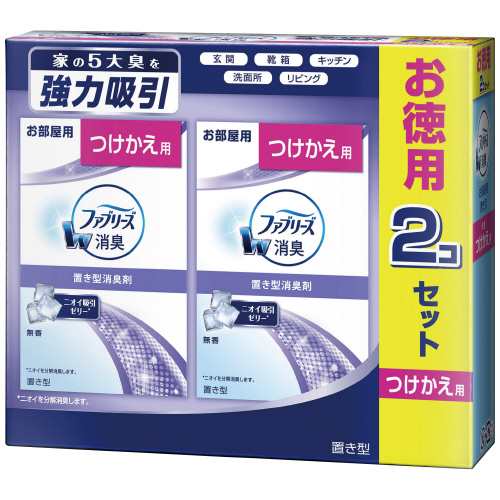 Ｐ＆Ｇ 置き型ファブリーズ 付替用 無香１３０ｇ×２個入 672894