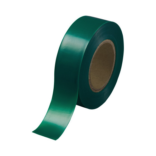 カウネット ビニールテープ　緑　１９ｍｍ×１０ｍ　１０巻 7372-6661
