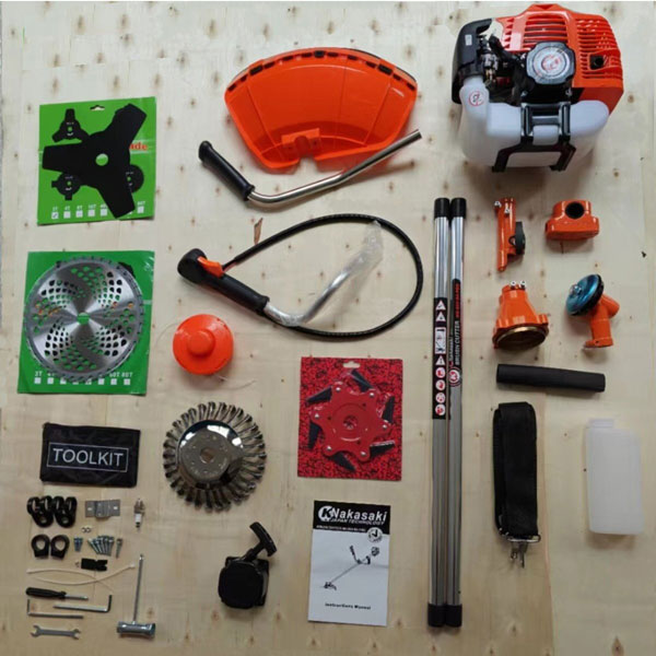 SSX 西濃発送】フルセット本格52cc草刈り機 ハイパワー 多目的 5種類の