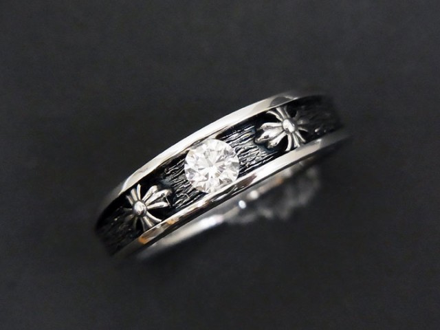 【美品】【中古】 PT900 ダイヤモンド 0.267ct プラチナ リング 指輪 日本サイズ 約 14号 サイズ直し無料