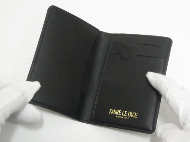 未使用 S品】 フォレルパージュ FAURE LE PAGE カードケース パス