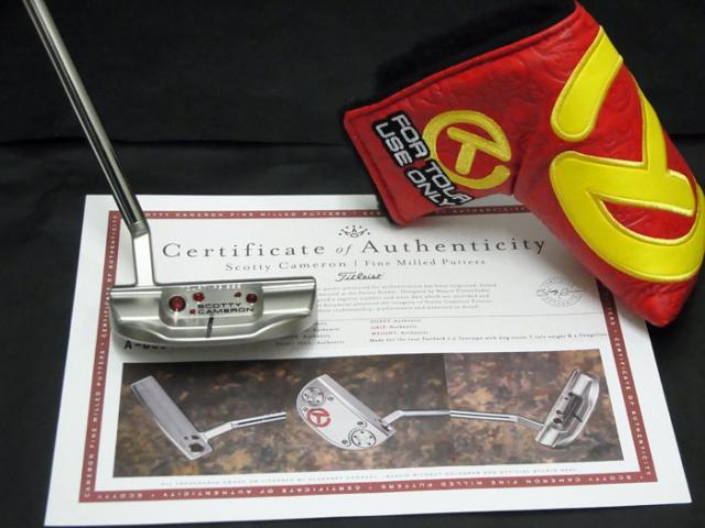Scotty Cameron - 【レア】スコッティキャメロンファストバック1.5ツアータイプサークルT スコッティキャメロン ツアーパター Tour Teryllium ファスト