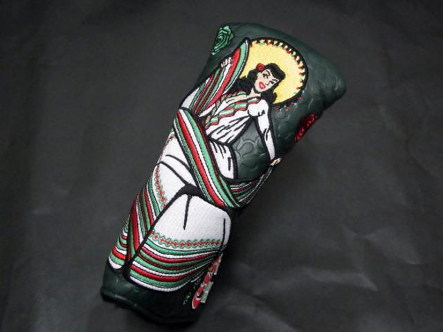 【未使用 S品】 SCOTTY CAMERON スコッティキャメロン シンコデマヨ ロザリタ ピン型 パター用 ヘッドカバー 未使用 S品】 SCOTTY CAMERON スコッティキャメロン シンコデマヨ