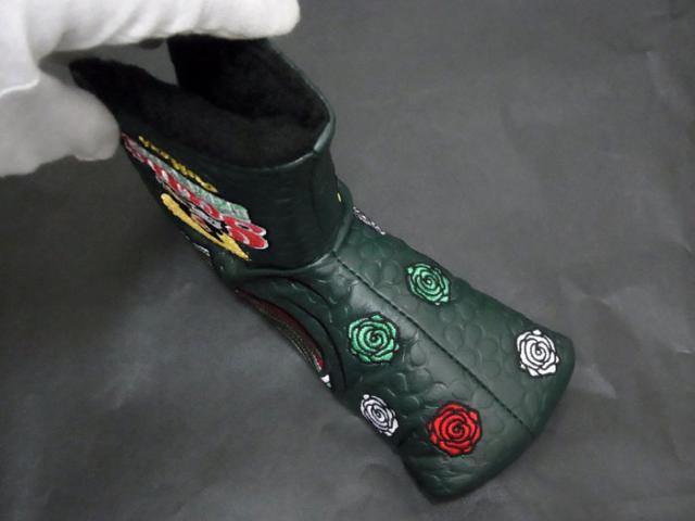 【未使用 S品】 SCOTTY CAMERON スコッティキャメロン シンコデマヨ ロザリタ ピン型 パター用 ヘッドカバー 未使用 S品】 SCOTTY CAMERON スコッティキャメロン シンコデマヨ