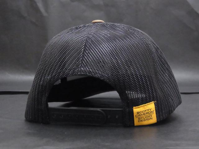 【未使用 S品】 スコッティキャメロン 2022 ギャラリー 限定モデル 3ポイントクラウン メッシュキャップ 帽子 未使用 S品】 スコッティキャメロン 2022 ギャラリー 限定モデル 3