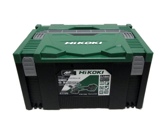 【未使用 新品】 HiKOKI 工機ホールディングス 100mm コードレスディスクグラインダ G3610DC 2XPZ フルセット品_2