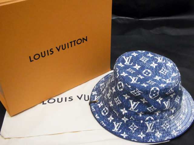 新品同様 S品】 LOUIS VUITTON ルイヴィトン バケットハット・デニム